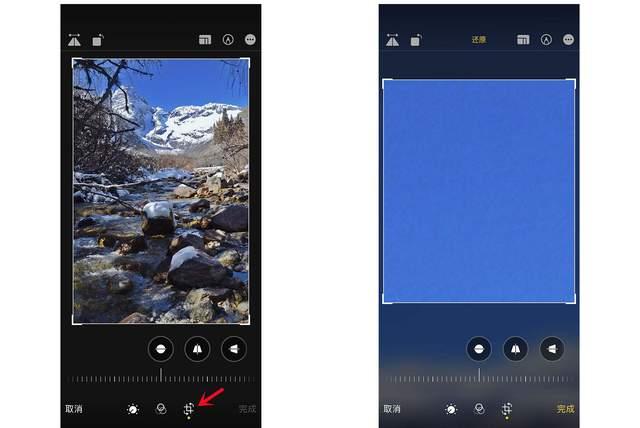 息烽苹果手机维修分享iPhone手机如何使用裁剪功能隐藏照片 